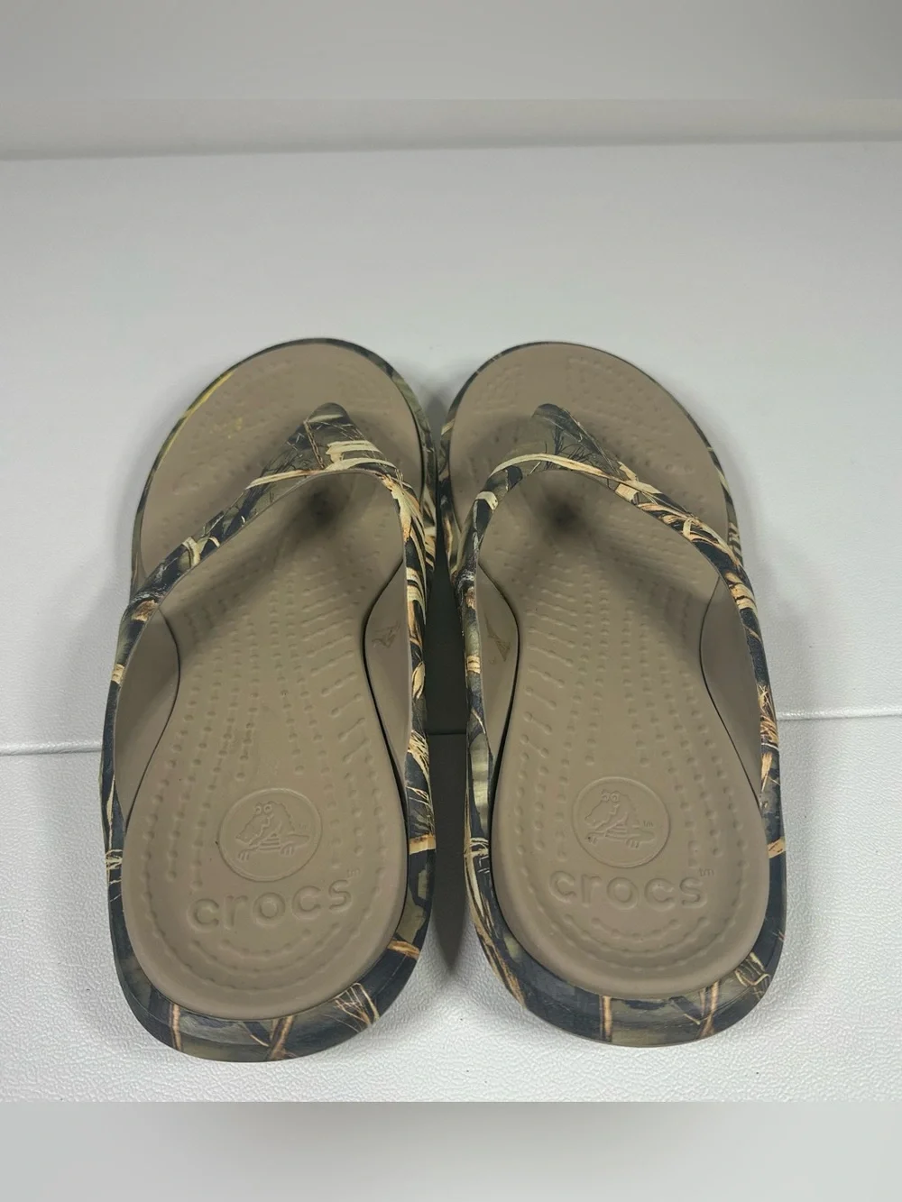 CROCS Baja Realtree Camo Flip Flop Sandals
